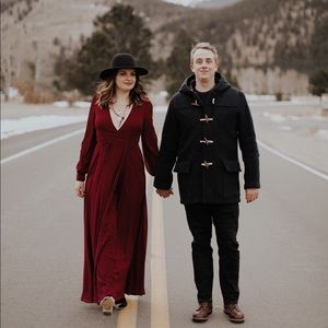 Long sleeve maxi dress